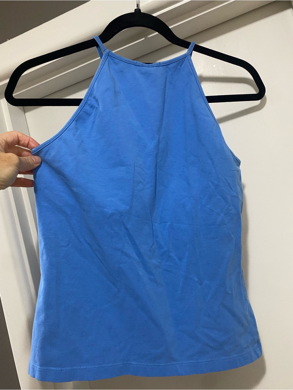 GAP Light Blue Halter-Style Tank Top